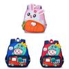 Childrens Cartoon Backpack With Nylon Material And Breathable Air Cushion Straps For School Use