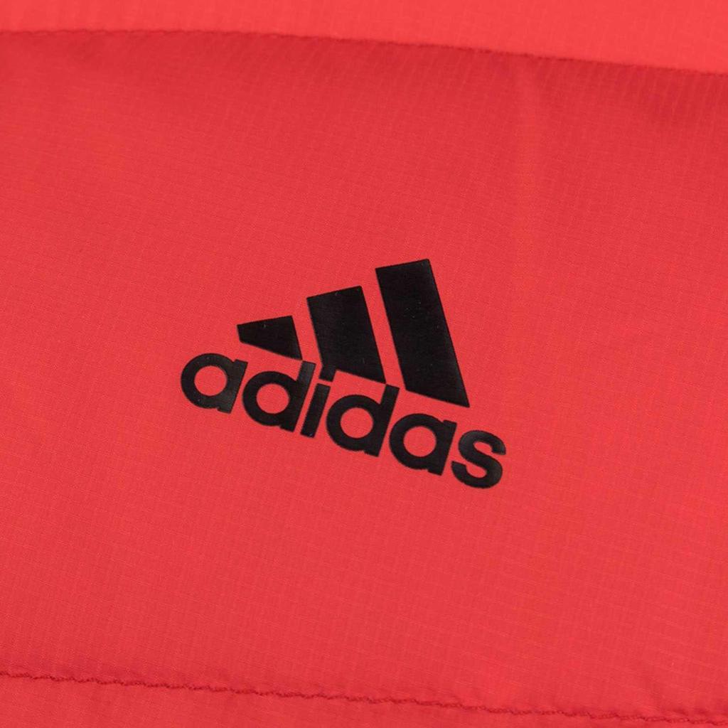 adidas Down Jackets Men's Red Hooded Moderate BQ8578
