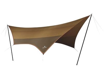 Snow Peak Amenity Tarp Hexa L Set Tarp Supports 6 People UV Treatment Wind Resistant Easy Outdoor Camping TP-851SR