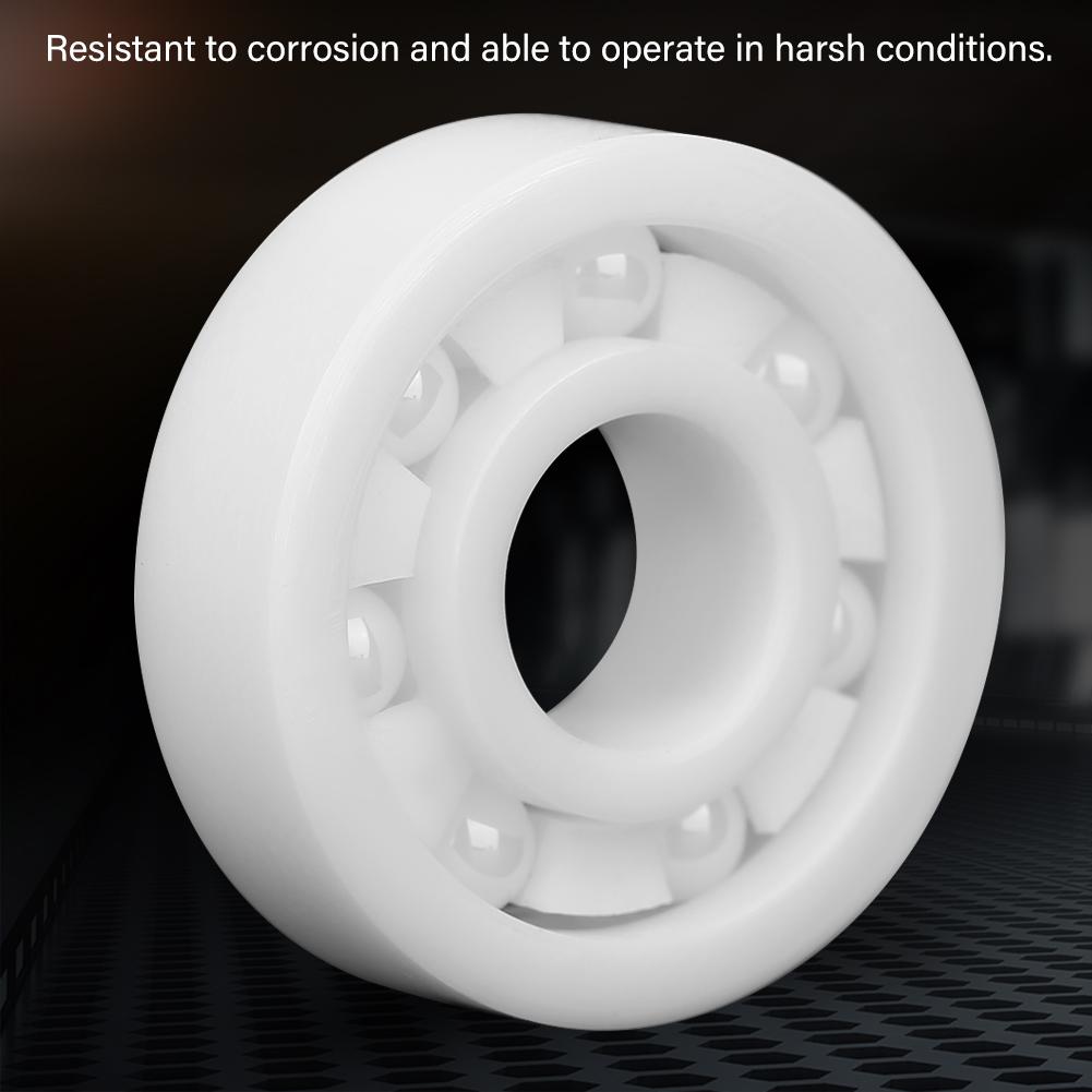 1pcs 609 9 X 24 X 7mm White High Precision Full Ceramic ZrO2 Ball Bearing