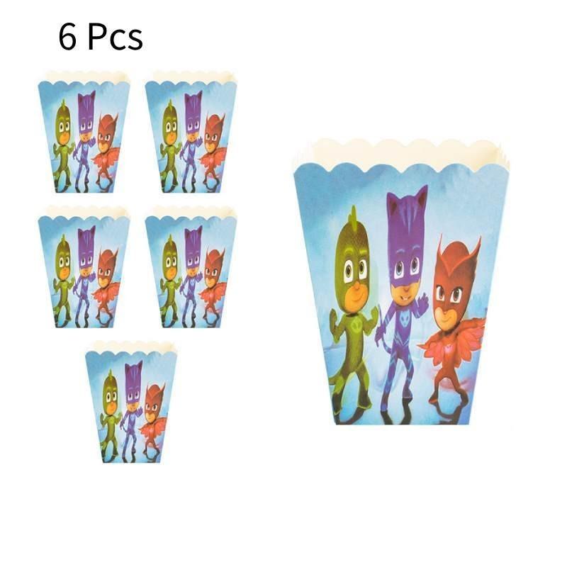 Cartoon Children's Birthday Party Disposable Tableware Set Decorations