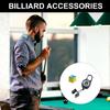 Portable Pick Chalk Cover Tip Pricker Preps Tool, Pocket Billiard Cue Snooker Tool, Portable Clip Billiard Chalk Holder