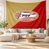 PSV Eindhoven FC Wall Tapestry, Soft Fabric Wall Hanging, Decorative Backdrop For Bedroom Home Wall Art
