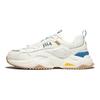 Fila Rayflide Fabric Comfortable Low-Top Lifestyle Sneakers Unisex Sneakers White Blue Yellow 1RM02120E_138