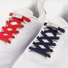 Elastic Laces Sneakers Luxury Diamond Magnetic Lock Shoelaces Without ties Kids Adult No Tie Shoe laces 8MM Width Flats Shoelace