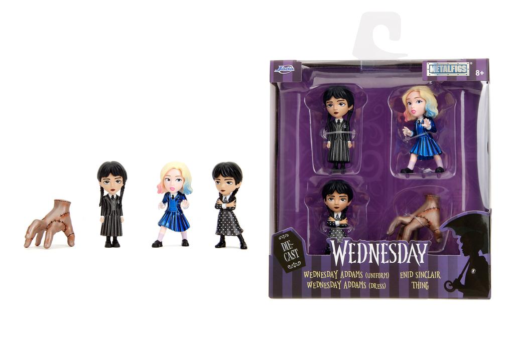 JADA WEDNESDAY FIGURES 6cm SET OF 4 pcs 253252040