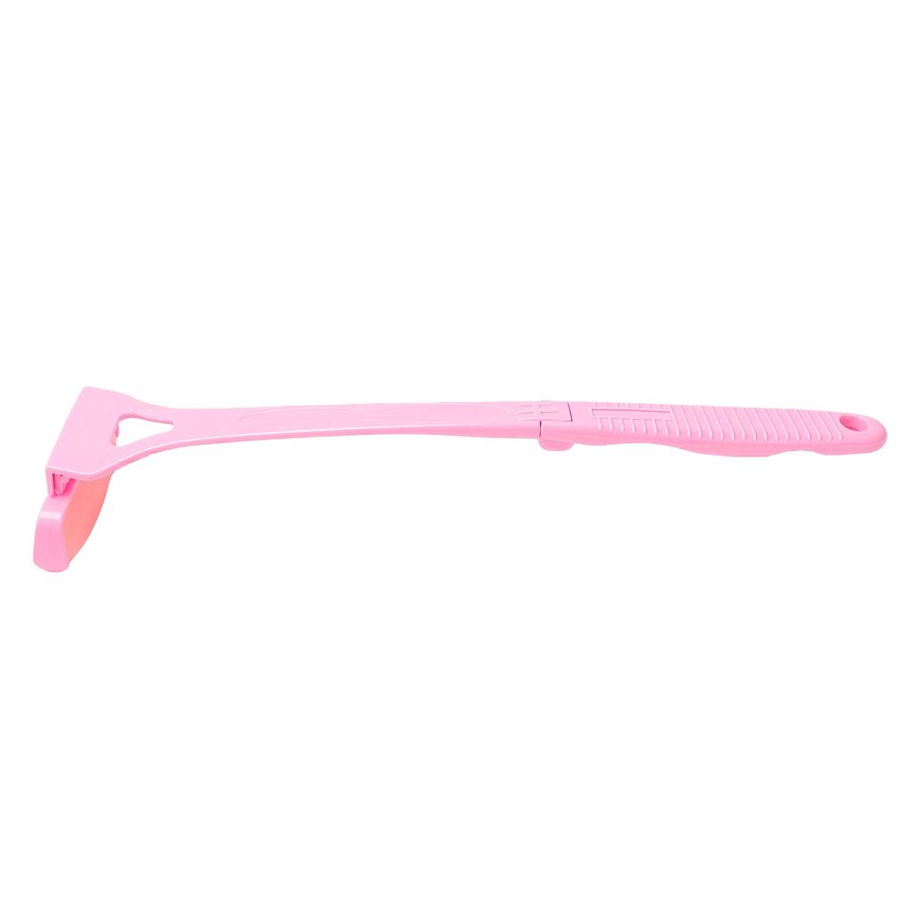 Foldable Ice Roller Long Handle Body Face Roller Handheld Hot Cold Dual Use Pink