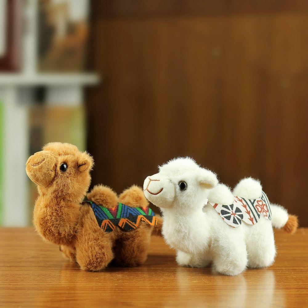 Soft Stuffed Plush Camel Keychain Plush Animal Keychain Camel Bag Charm  Backpack Decoration