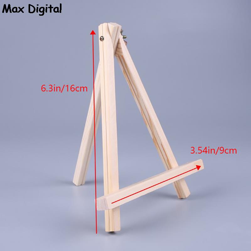 1 Set Mini Blank Canvas For Painting Acrylic Paint With Quality Easel Art Supplies For Painting Artist Stationery Kids Gifts