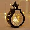 Ramadan Kareem Led Lantern Light Eid Mubarak Ornaments Decoration For Home 2025 Islamic Muslim Party Supplies