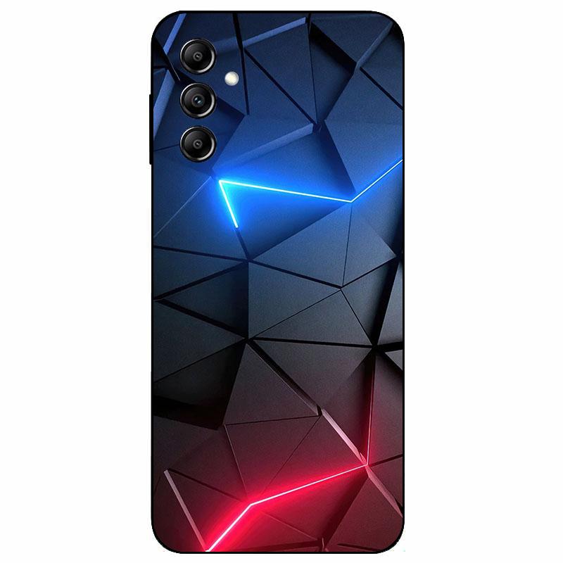 For Samsung A14 4G A 14 M14 5G Case Painted TPU Soft Silicone Black Funda for Samsung Galaxy A14 A145F Bumper GalaxyA14 M 14 Bag