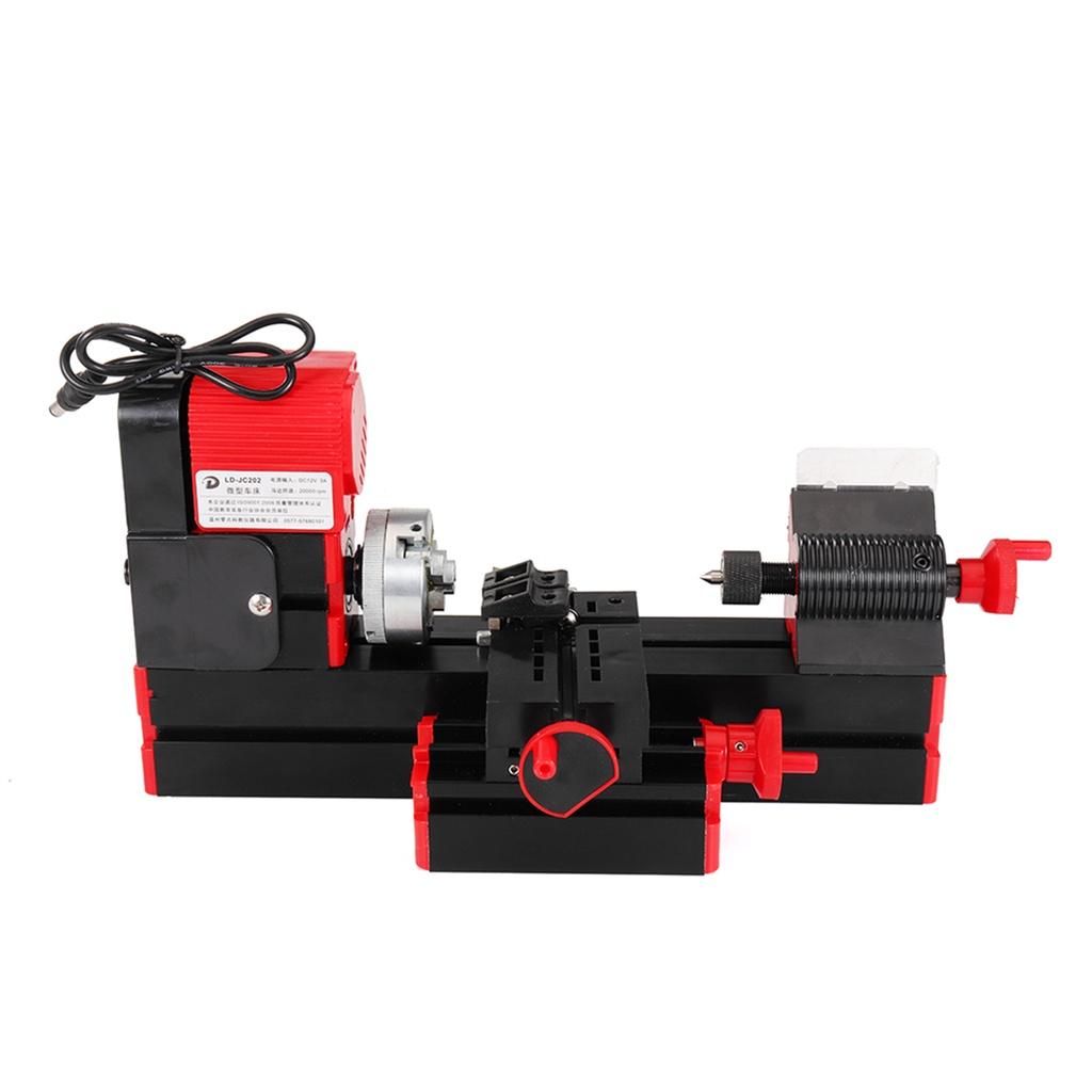 DC12V 3A 36W Bench Drill DIY Woodworking Power Tool General Woodworking Driller Mini Lathe Milling Machine Metal Wood Lathes