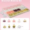 24 Grid Diy Soft Pottery Color Disc Set Decorative Bead Batch, Handmade Bracelet Jewelry Accessories