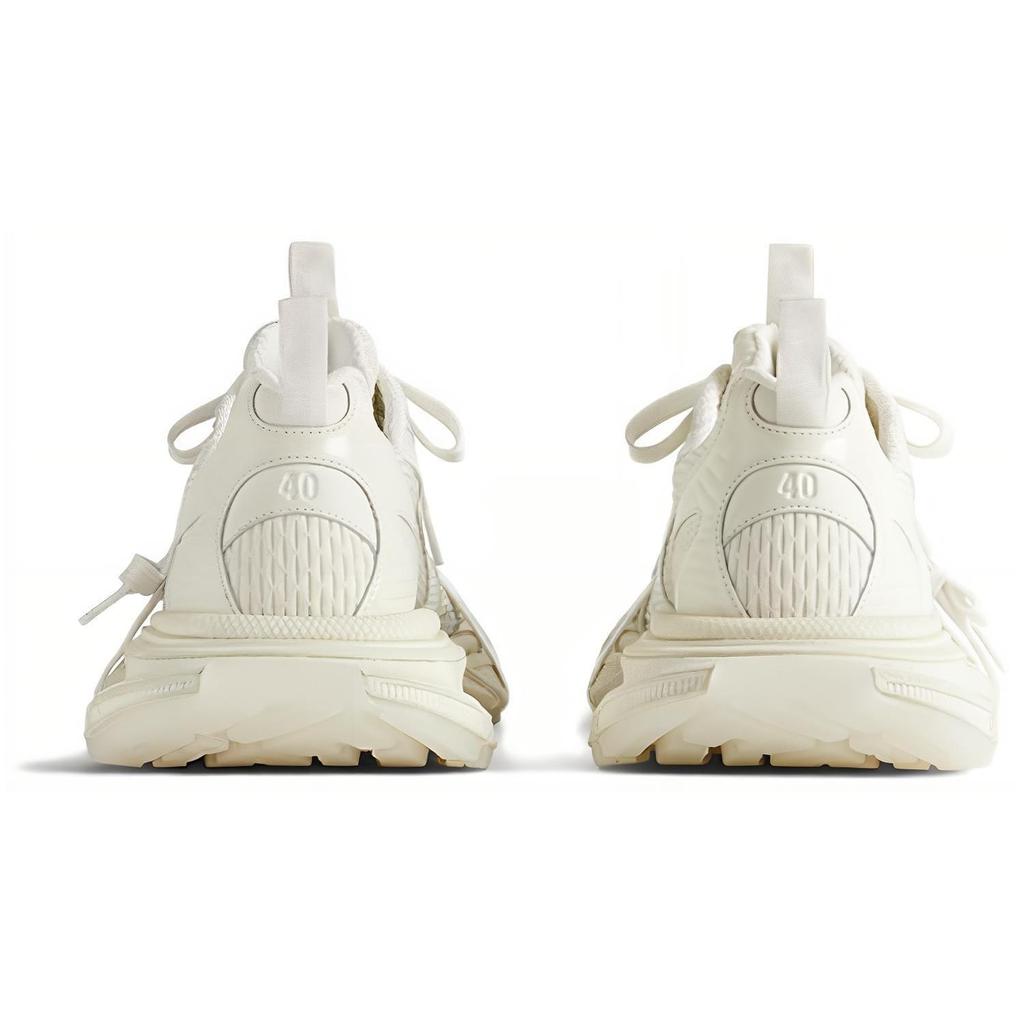 Balenciaga 3XL Mesh Low Top Chunky Sneakers Women's White 734731W3XLG9001