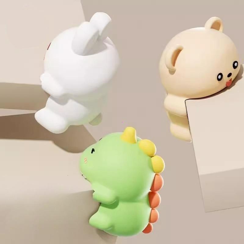 Cartoon Animal Silicone Corner Cushion Shock Absorbing Table Window Edge Bumper Guard Infant Child Safety Protective Cover