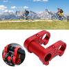 Bicycle Double Stem Riser 25.4MM Folding Bike Aluminium Alloy Adjustable Handlebar Stem
