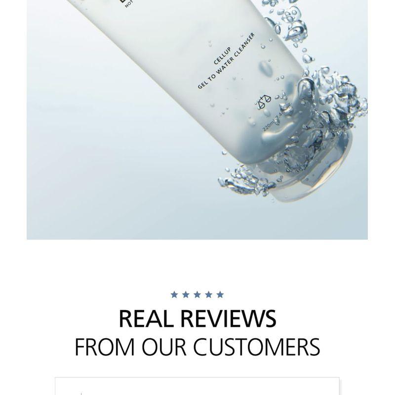 LAGOM Cellup Gel To Water Cleanser