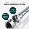 1Pc 360 ° universal faucet extender, splash proof nozzle aerator, bendable sink extension hose, kitchen accessories