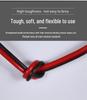 National Standard 0.5 Sq RVB Red/Black Parallel Wire for LED/Outdoor Monitoring, 0.3 LED Light Wire, 0.75 Twin Cord