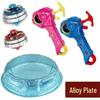 Free Shipping Dual Alloy Burst Gyro Toy - Magic Light Pull String Battle Gyro