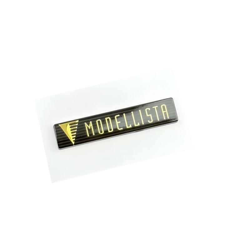 1Pcs MODELLISTA Emblem Logo Rear Trunk Front Grill Fender Side Badge Sticker Styling Accessories