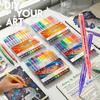 Quick-Drying Glitter Pen 24 Colors Art Markers Pen Set Quick-Drying Pen  Drawing Art
