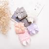 32cm Kids Girls Lace Bowknot Knee High Knee Long Soft Cotton Socks Stockings