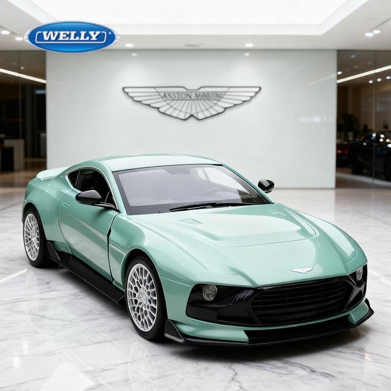 

WELLY 1:24 Aston Martin Valour Supercar Alloy Car Diecasts & Toy Vehicles Car Model Miniature Scale Model Car Toy For Children