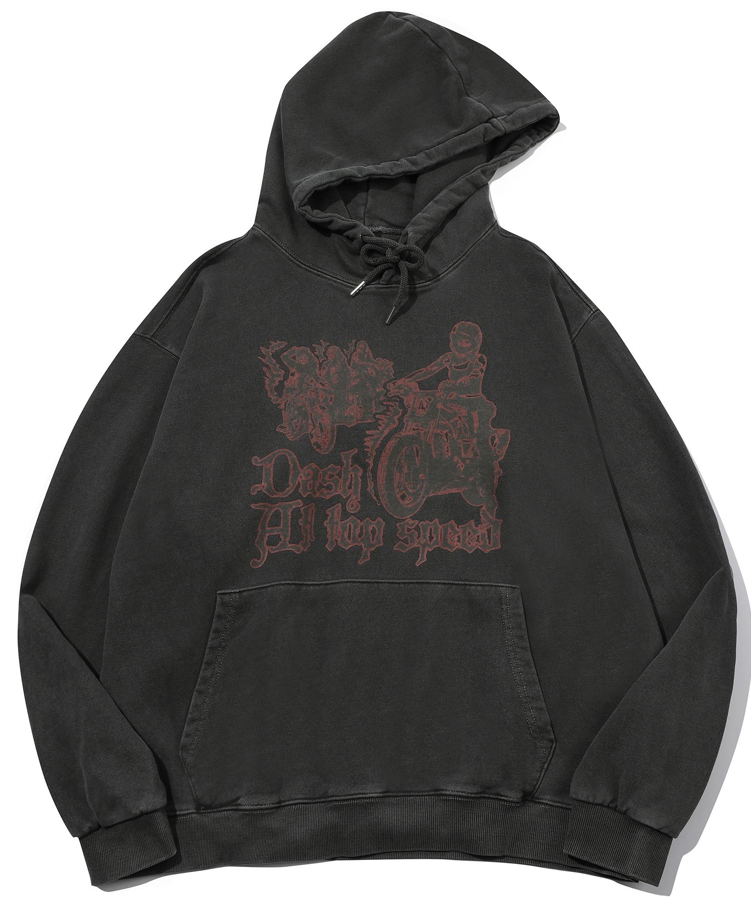 Если хотите капюшон с пигментом Dash Smoke Black Black/M