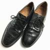JOHN BROMMEL'S Made in Italy Vintage Wingtip Business Shoes Black size 8 26.5-27.0 Men's(USED)