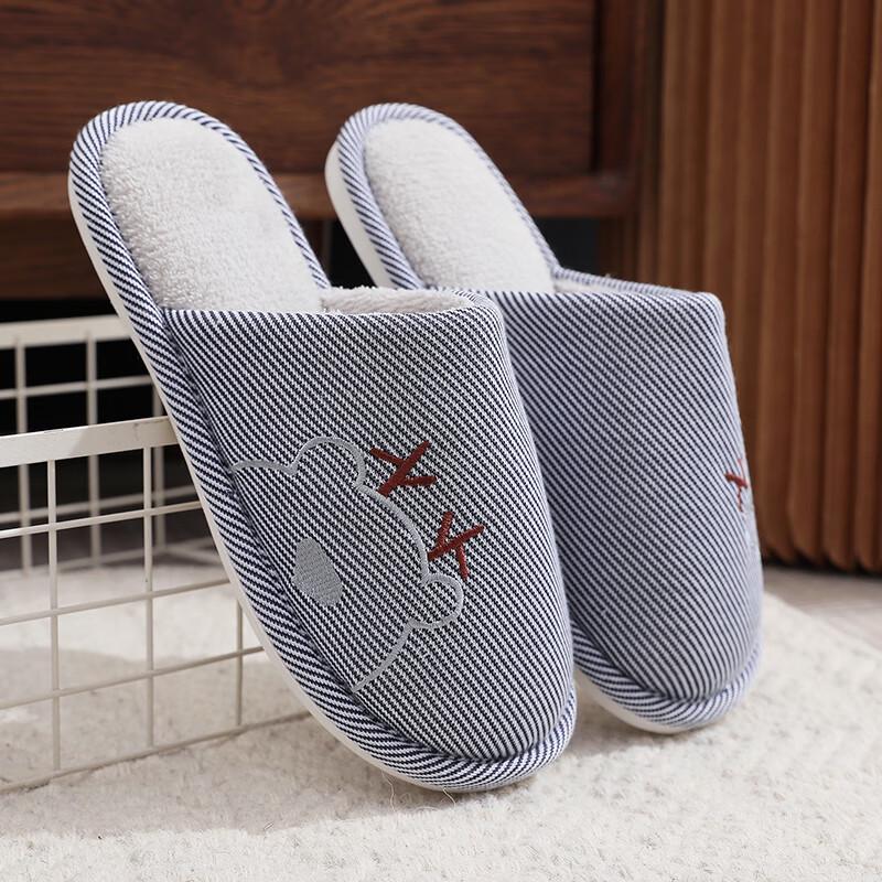 Guoluofei Unisex Indoor All-Season Slippers 42-43