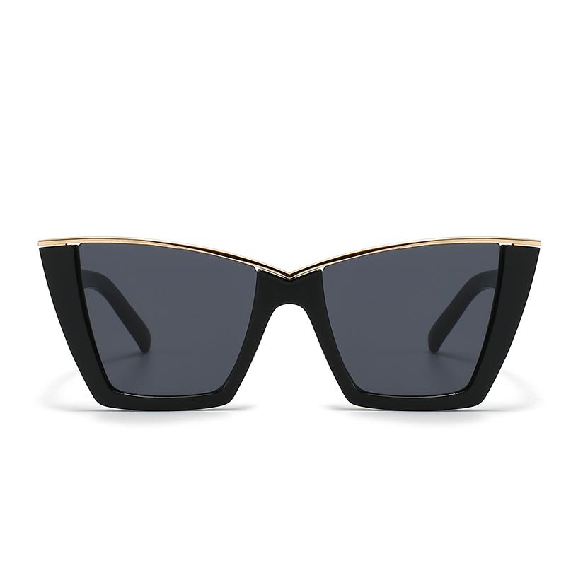 Cross-Border Export Latest Modern Retro Cat-Eye Sunglasses Ins Style Stt Style Big-Name Sunglasses 098 Premium Quality Comfortable Daily Wear