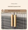 Folding Multi-Layer Plastic Storage Cabinet for Bedroom & Living Room