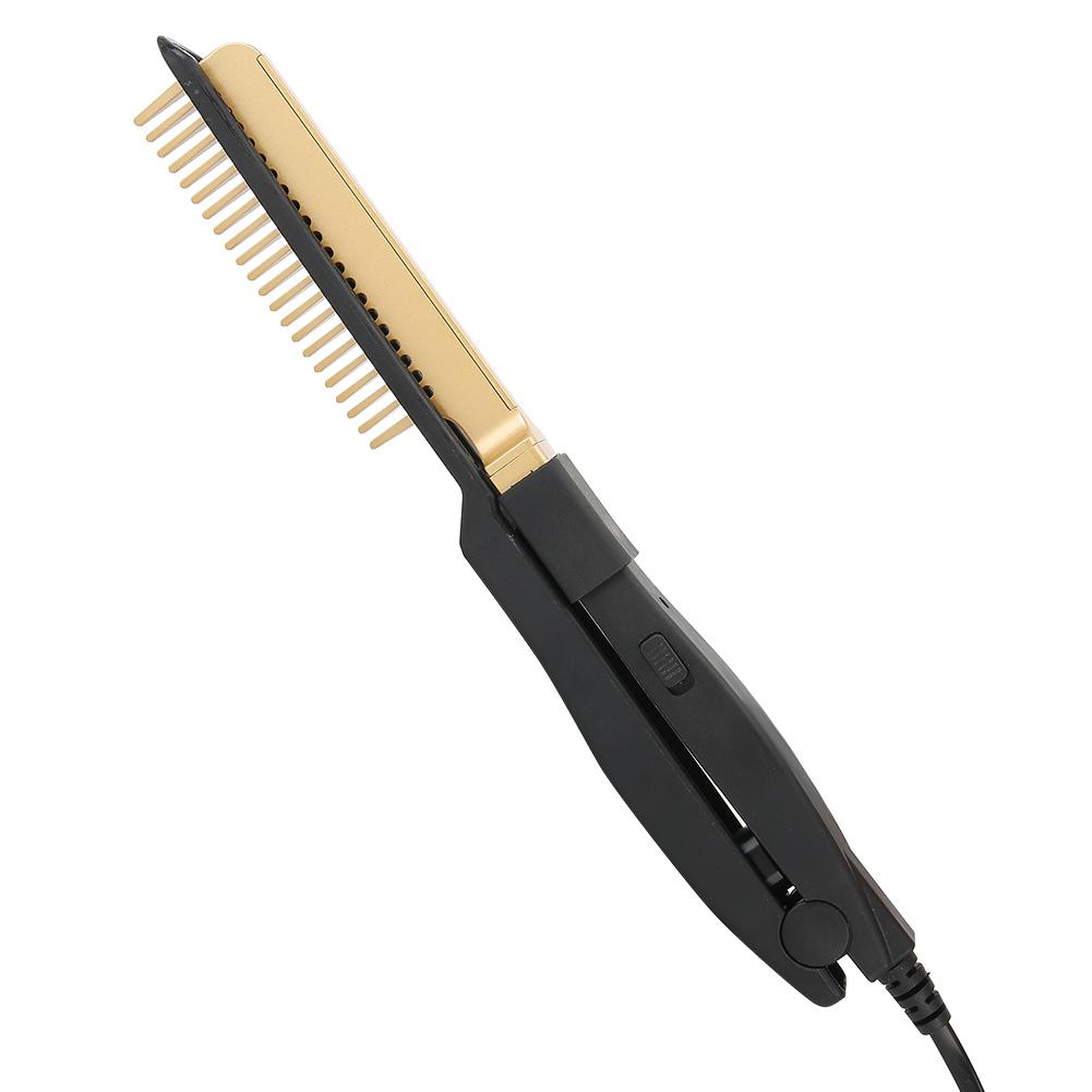Electric Heating Comb WetDry Use Hair Straightening Hot Brush Hairdressing Tool
