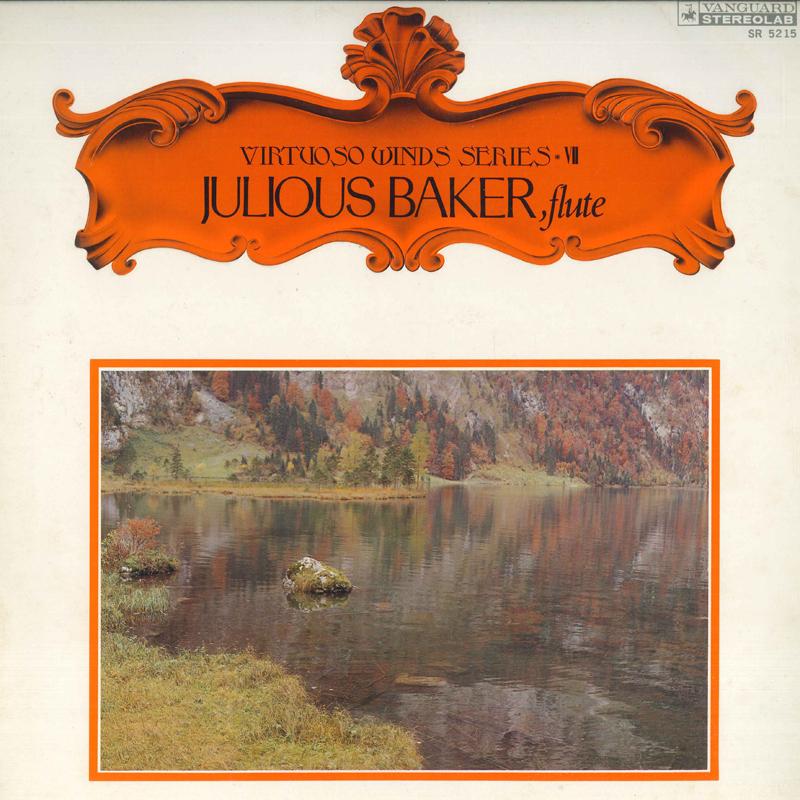 

LP Record JULIUS BAKER HUBERT JELINEK Wind instrument virtuoso series SR5215PROMO VANGUARD Japan Classical Used
