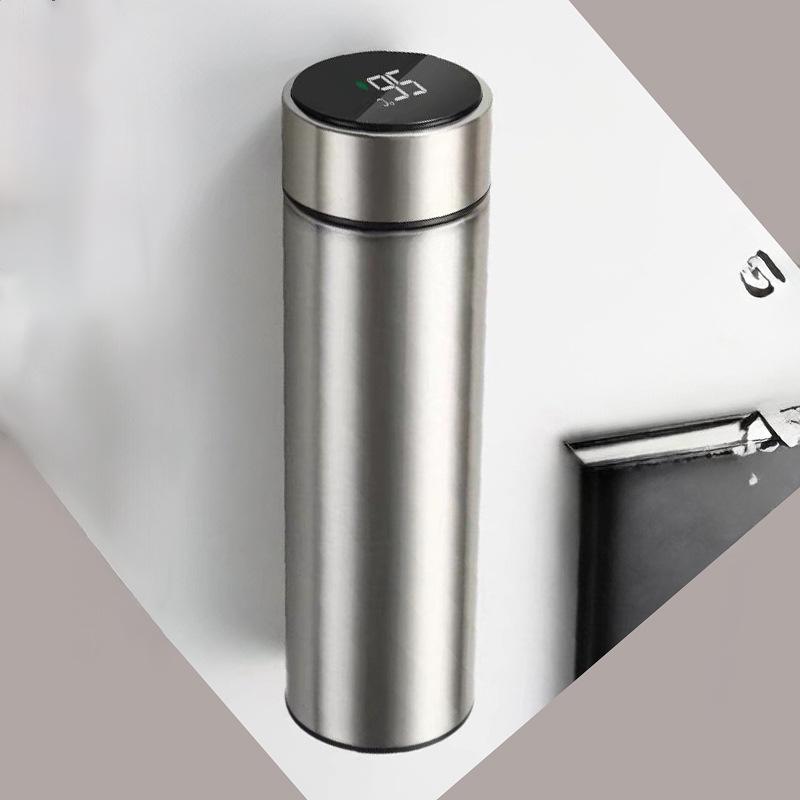 Smart Temp Stainless Steel Insulated Cup with Digital Display - Custom Logo Business Gift