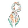 Spring New Printing Simulation Silk Silk Scarf Wholesale Long Silk Scarf Women's Streamer Fashion Flower Sweet Small Scarf