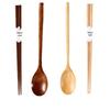 Ruhan Lotus Wood Spoon and Chopsticks Set