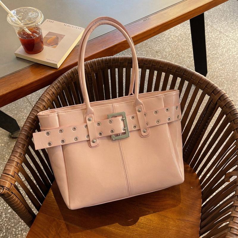Borsa Grande Capacità, Elegante Borsa Tote, Semplice Borsa a Spalla Sottobraccio