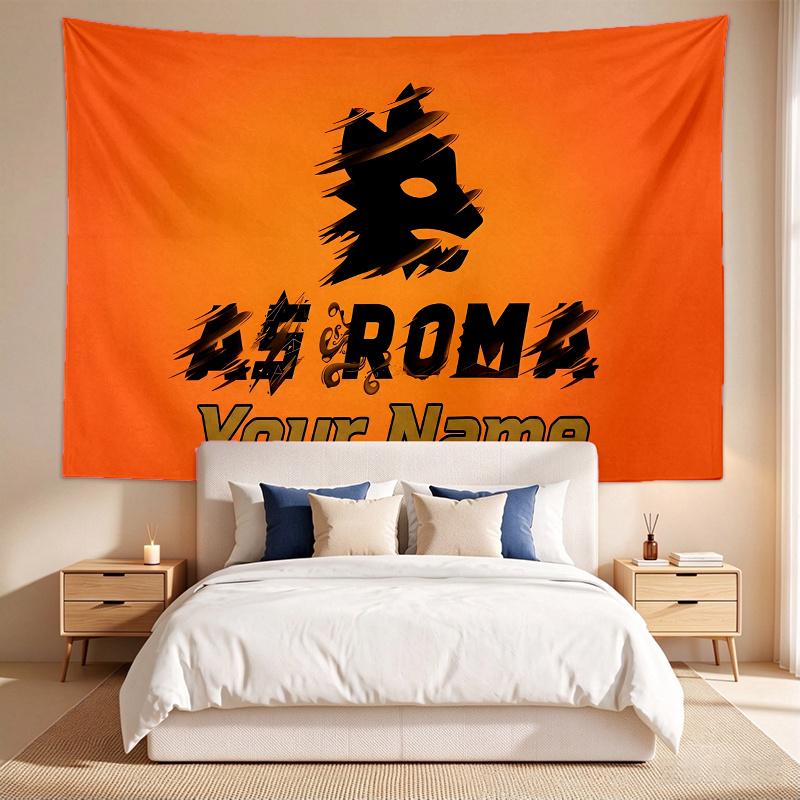 As Roma (1) Custom Name Tapestry Wall Hanging Tapestry Wall Art Decor for Bedroom Living Room