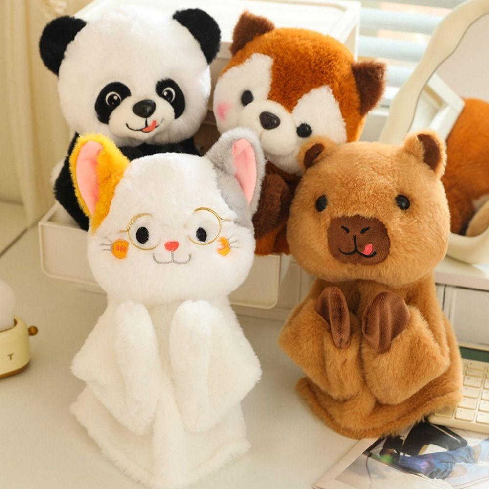 

Panda Capybara Hand Puppet Cat Kung Fu Animal Toy Boxing Capybara Toy Children s Gifts