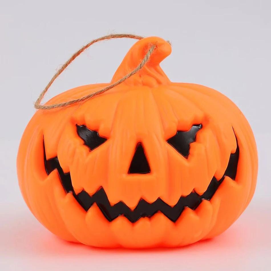 Pumpkin Lantern Spooky Holiday Ghost Facial Lamp Children Present Designed For Balcony Bedroom Garden Spooky Holiday Celebration Decoration