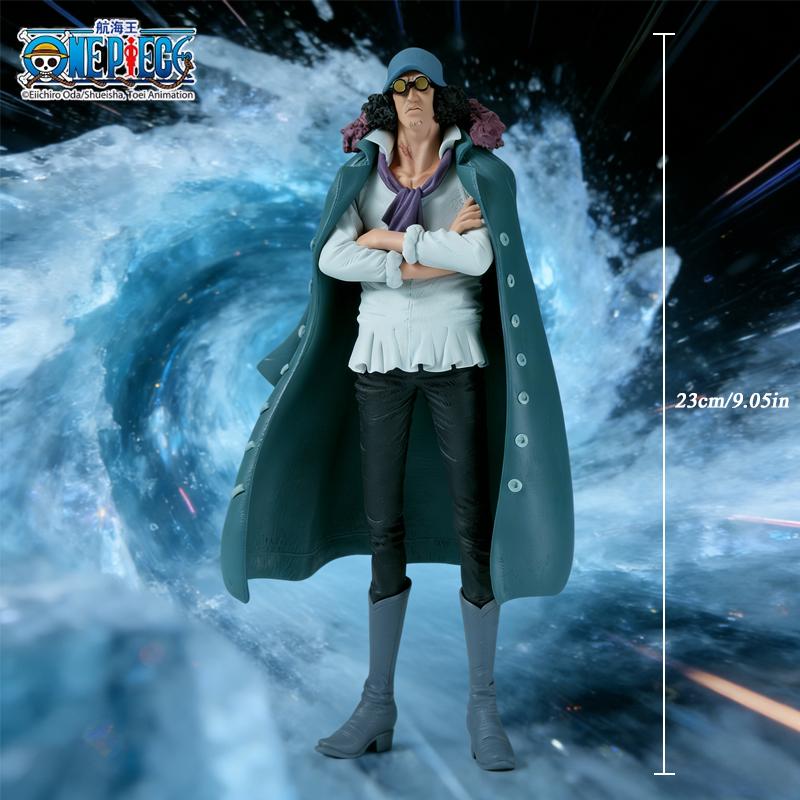 

1pc Official Licensed One Piece Aokiji Kuzan Figure - Ice-Ice Fruit User Desktop Decor Anime Collectible Gift ideal for children and perfect for
