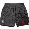 Muay Thai Kick Boxing MMA Shorts Spider Men Women Unisex Casual Sportswear Double Layer Quick Dry Breathable Training Sport Gym Fitness Workout