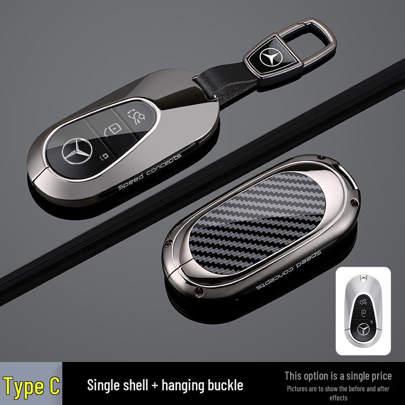 Protective Cover for Mercedes C-Class GLA E260 W204 SLK Old Model Key Shell Remote
