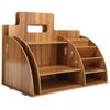 Wood Desktop   Innovative Cosmetics Stationery Storage Rack for
