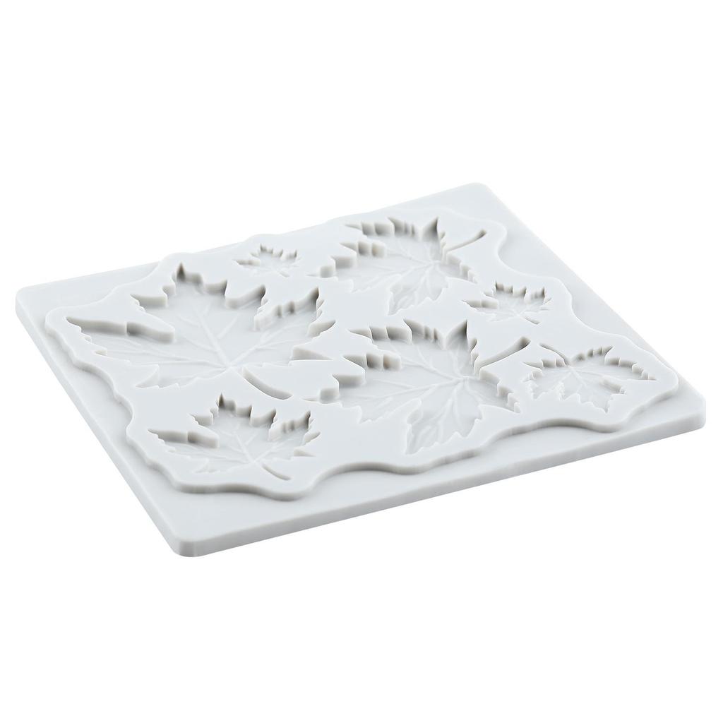 Leaf Silicone Mold Leaves Fondant Molds Cake Decorating Tools Cupcake Topper Candy Sugar Craft Gum Paste Polymer Clay