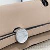 New PU Briefcase Small Square Bag Large Capacity Bag Shoulder Bag