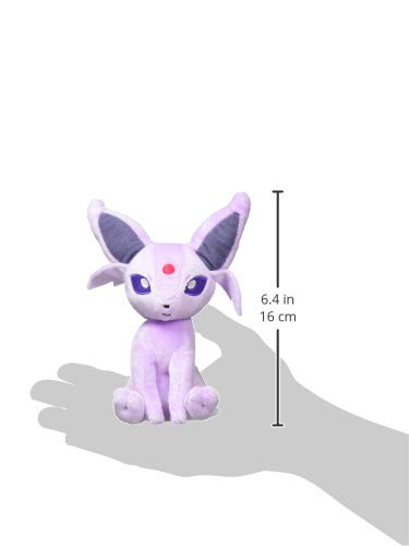 Pokémon Center Original Plush Toy Pokémon Fit Espeon 14.5 X 11 X 11.5 Cm (H X W X D)