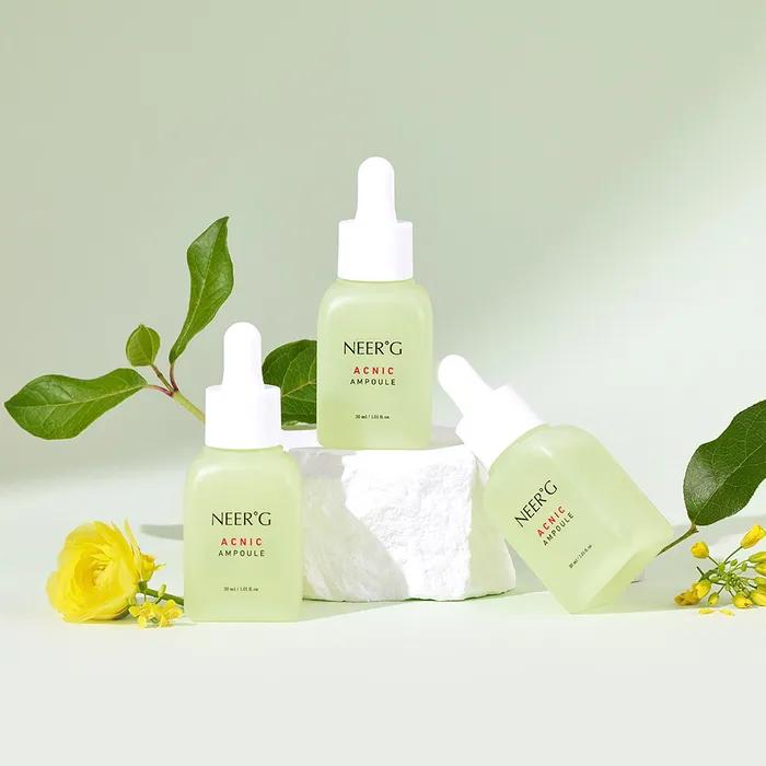 Oily Skin, Sensitive Skin, Exfoliation Improvement, Hyaluronic Acid Moisturizing_Acnic Hyaluronic Acid Moisture Barrier Ampoule 30ml